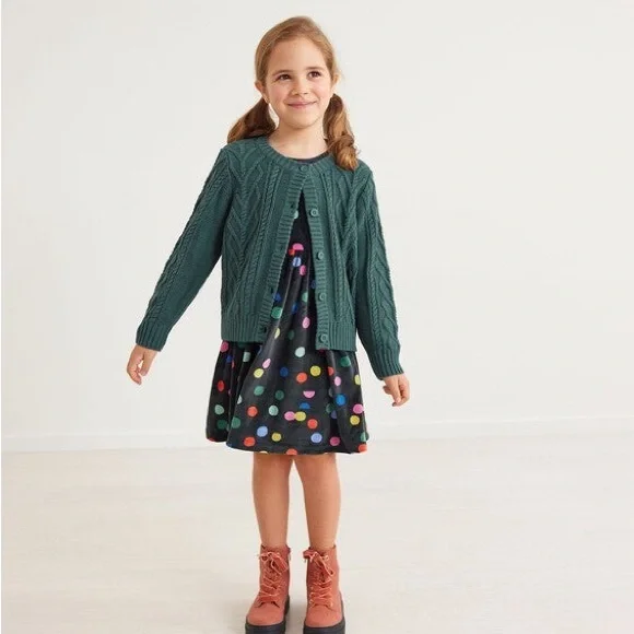 Hanna Andersson Green Knit Sweater - Picture 2 of 4